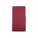 Pochette pour Sony Xperia M2 rose + film protection écran offert