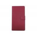 Pochette pour Sony Xperia M2 rose + film protection écran offert