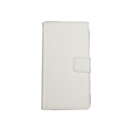 Pochette pour Sony Xperia M2 blanche+ film protection écran offert