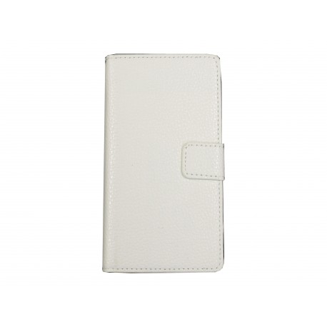 Pochette pour Sony Xperia M2 blanche+ film protection écran offert