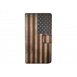 Pochette pour Sony Xperia M2 Etats-Unis/USA + film protection écran offert