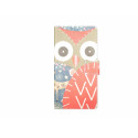 Pochette pour Sony Xperia E3 hibou rouge + film protection écran