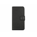 Pochette simili-cuir pour Nokia Lumia 630 noire  + film protection écran