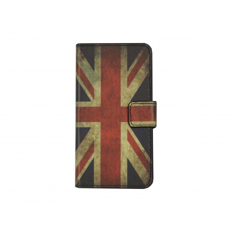 Pochette simili-cuir pour Nokia Lumia 630 UK/Angleterre+ film protection écran