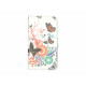 Pochette pour Samsung Galaxy Core 4G papillons multicolores+ film protection écran offert