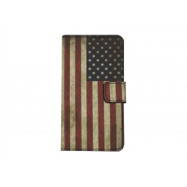 Pochette pour Samsung Galaxy Core 4G USA/Etats-Unis + film protection écran offert