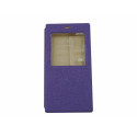 Pochette Inote pour Xiomi MI3 violette + film protection écran