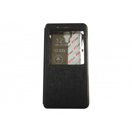 Pochette Inote pour Xiaomi MI4 noire+ film protection écran