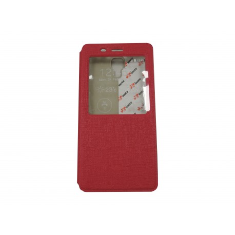 Pochette Inote pour Xiaomi MI4 rose fuchsia + film protection écran