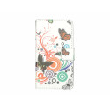 Pochette pour LG L Bello papillons multicolores + film protection écran offert