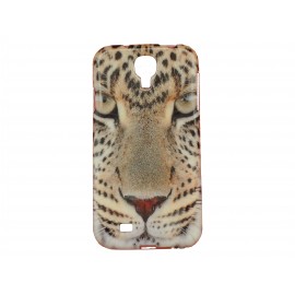 Coque pour Samsung Galaxy S4 / I9500 TPU tigre version 3 + film protection écran offert