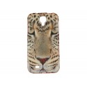 Coque pour Samsung Galaxy S4 / I9500 TPU tigre version 3 + film protection écran offert