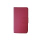 Pochette simili-cuir pour Nokia Lumia 530 rose+ film protection écran