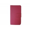 Pochette simili-cuir pour Nokia Lumia 530 rose+ film protection écran