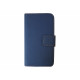 Pochette simili-cuir pour Nokia Lumia 530 bleue + film protection écran