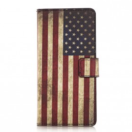 Pochette pour Wiko Goa USA/Etats-Unis + film protection écran