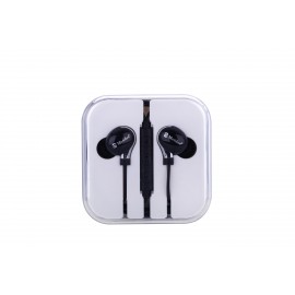 Casque avec Micro pliable 3.5mm blanc 