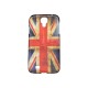 Coque silicone pour Samsung Galaxy S4 / I9500 UK/Angleterre vintage+ film protection écran offert