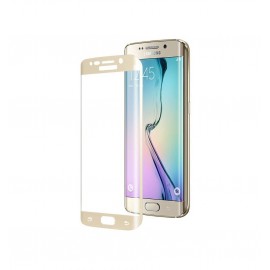 Film verre trempé Samsung Galaxy S6 Edge incurvé or