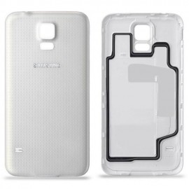 Coque cache batterie d'origine Samsung Galaxy S4 / I9500 blanche + film protection écran offert