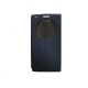 Pochette Inote LG G4 noire + film verre trempé Incassable