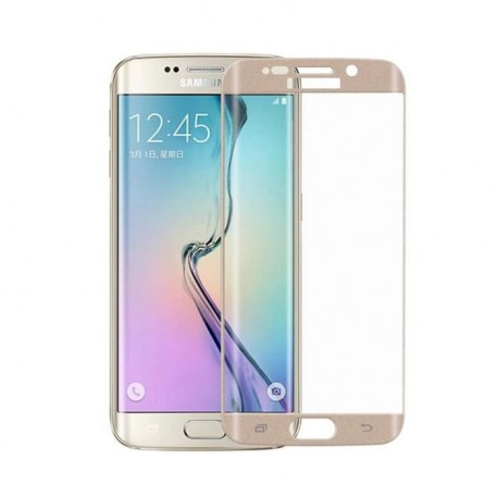 Film verre trempé Samsung Galaxy S6 Edge plus incurvé or