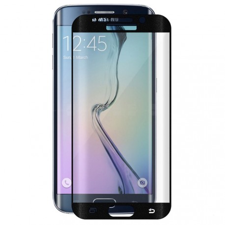 Film verre trempé Samsung Galaxy S6 Edge plus incurvé noir